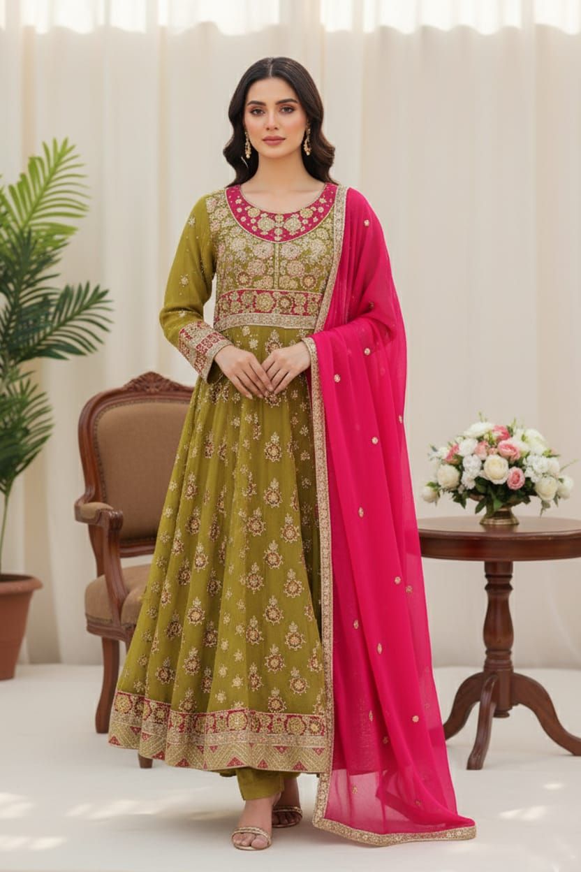 BM-07 Women Sohni Dharti Chiffon