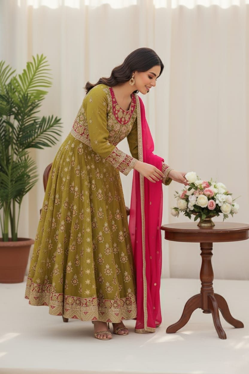 BM-07 Women Sohni Dharti Chiffon