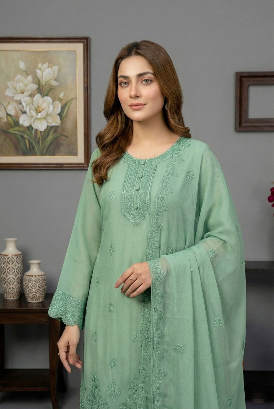 ARC 17 Women Crinkle Chiffon