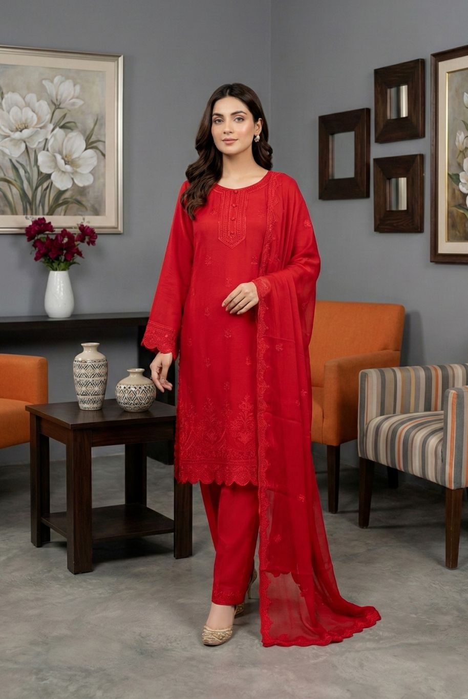 ARC 17 Women Crinkle Chiffon