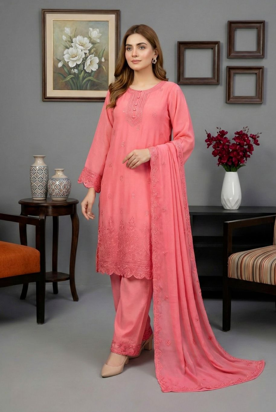 ARC 17 Women Crinkle Chiffon