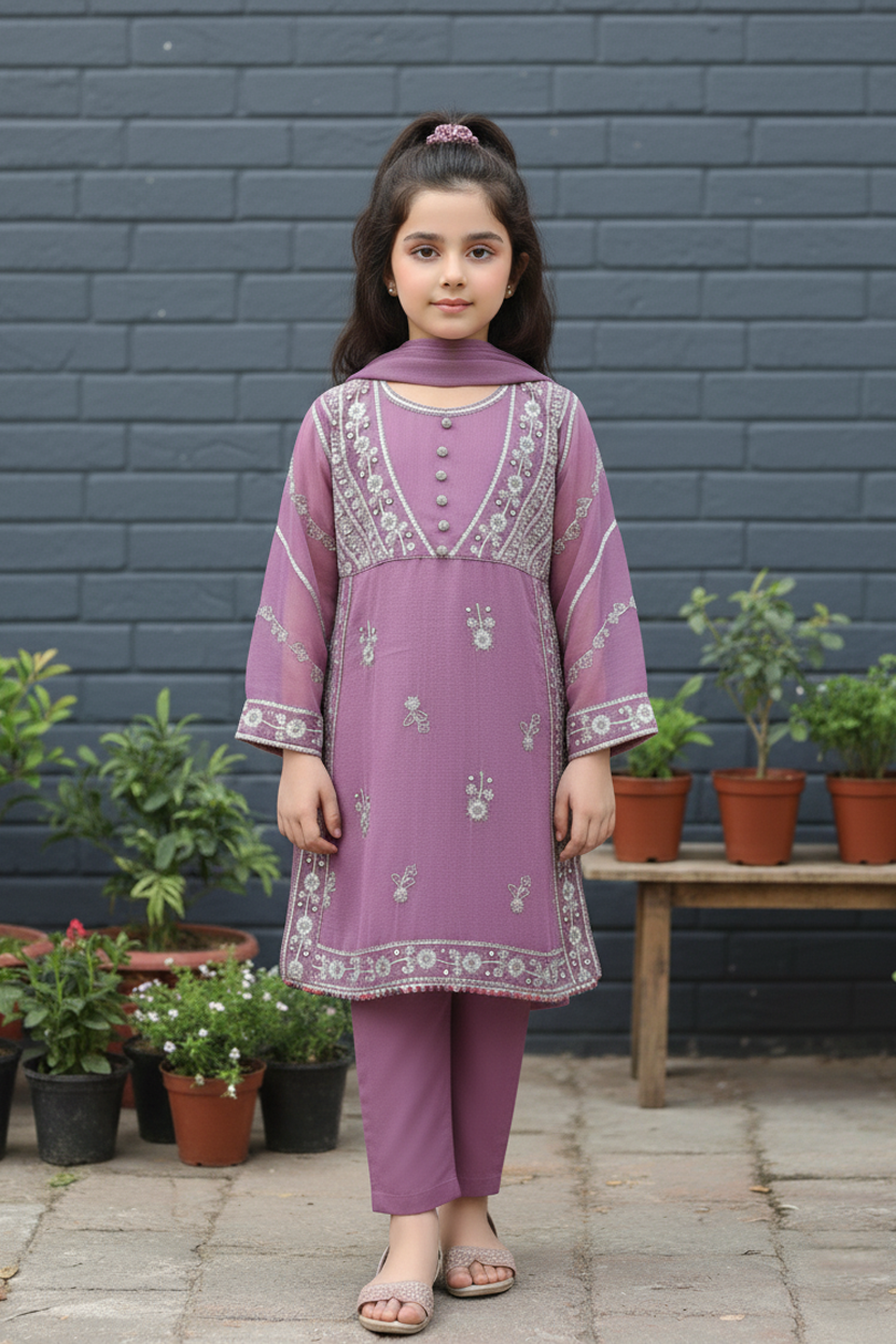 044 Kids Chiffon