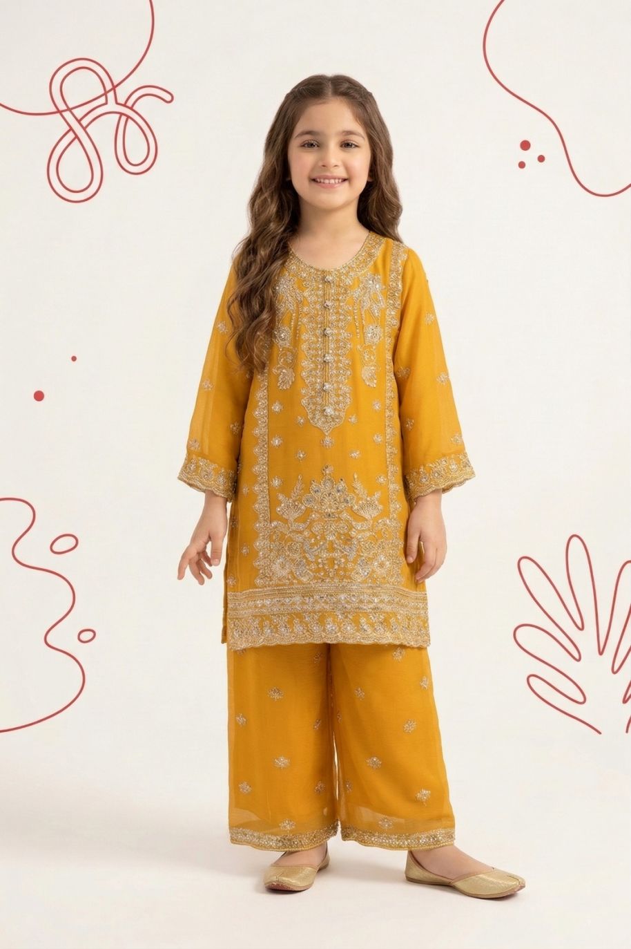 4619 Kids Chiffon