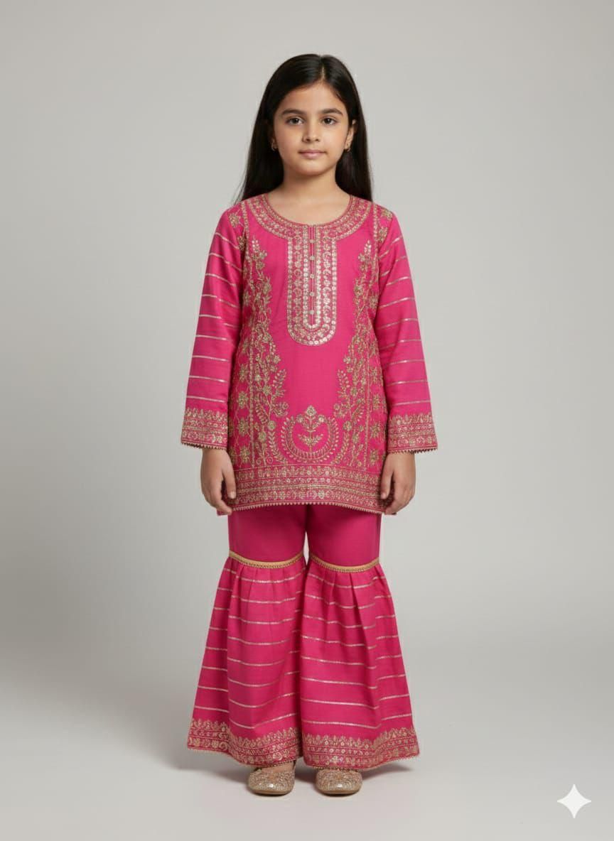 K007 Kids Shesha Silk