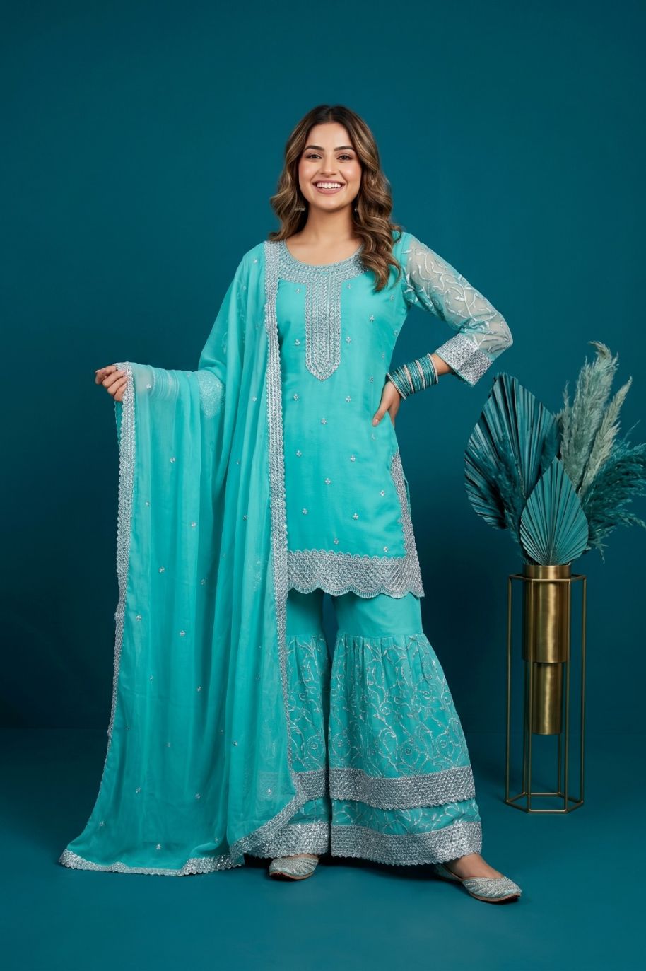 W013 Women Chiffon