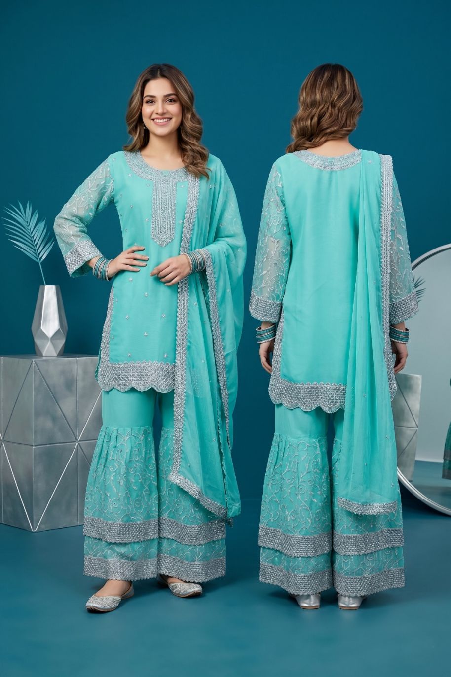 W013 Women Chiffon