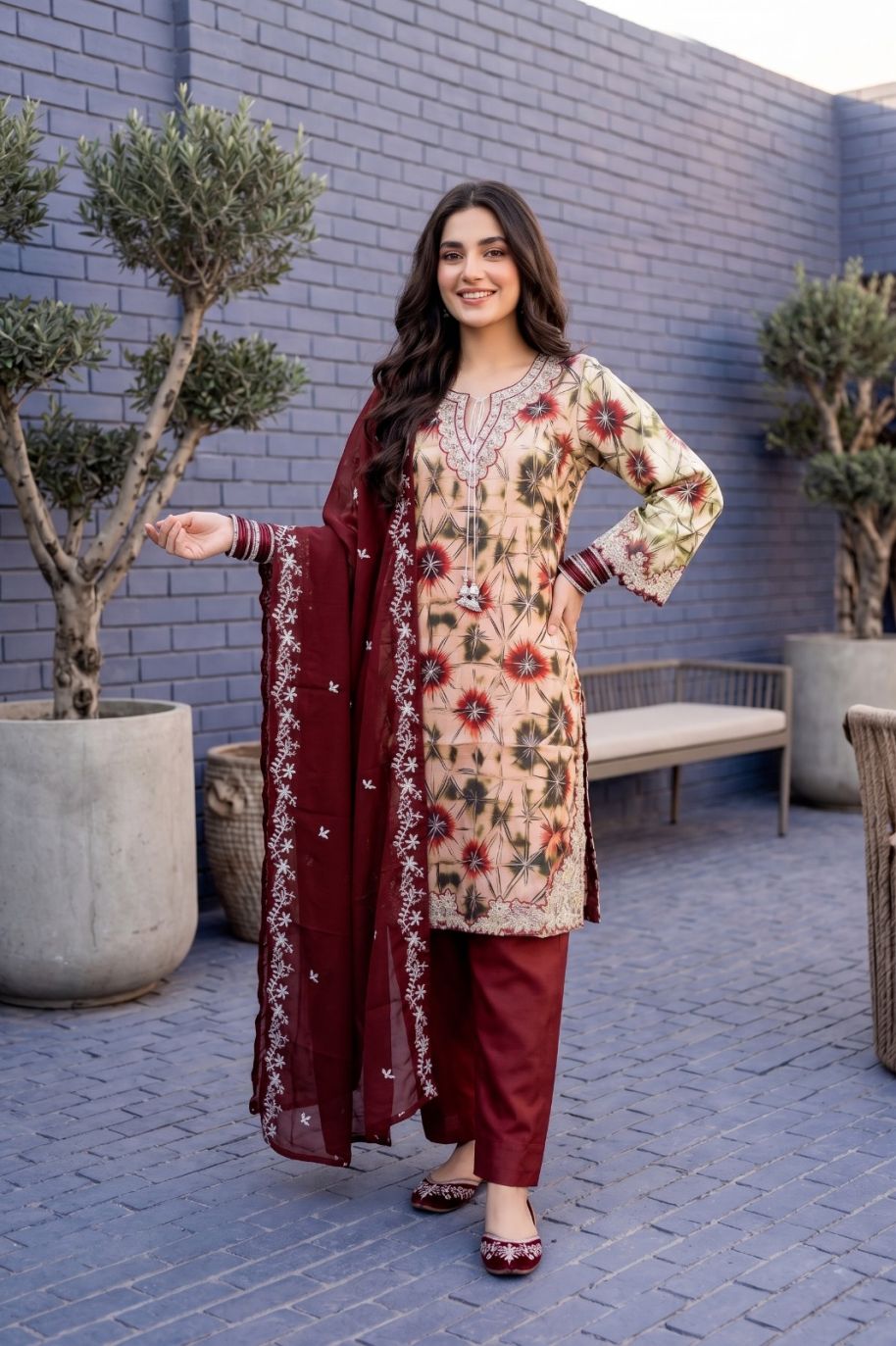 W015 Women Shesha Slik