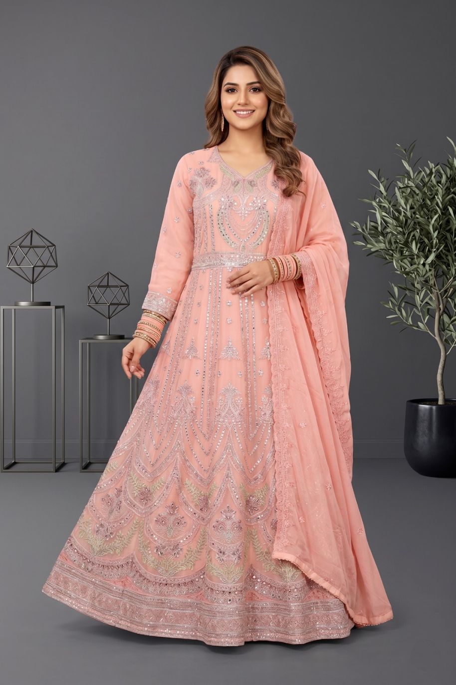 W018 Women Chiffon