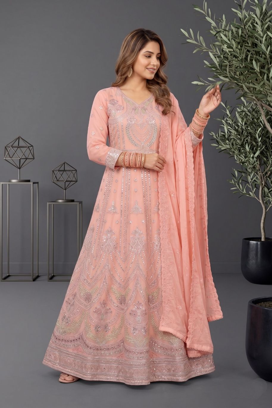 W018 Women Chiffon