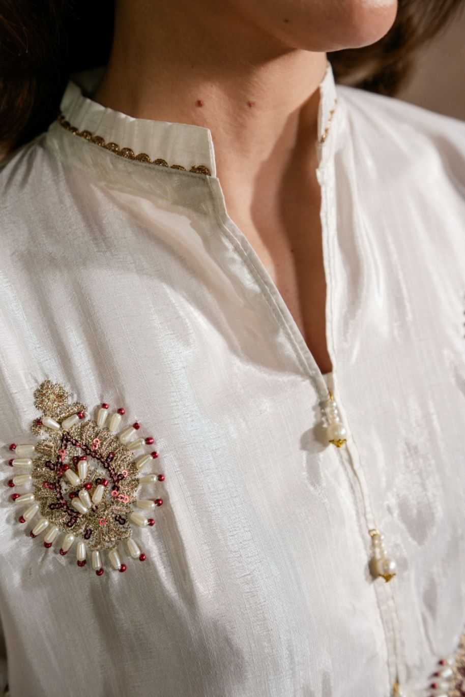 ZN-P-FW-02 Women Raw Silk
